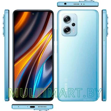 Смартфон POCO X4 GT 8GB/128GB международная версия (синий) картинка 3